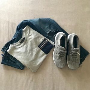 Forever 21 Beaded Pocket Tee